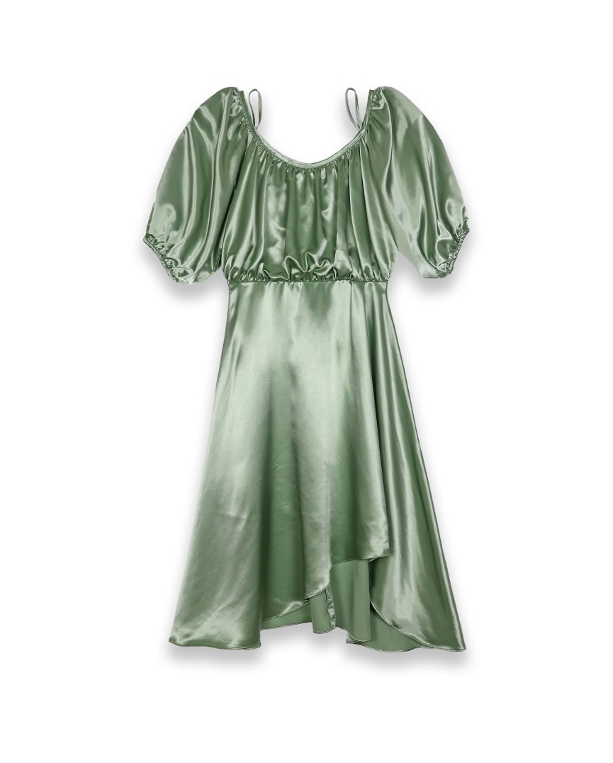 Glossy dress Green(3rd restock)